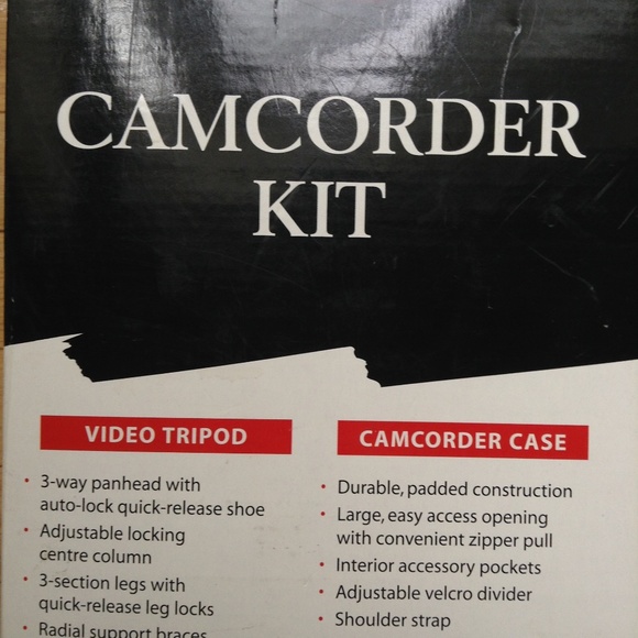 Optex Camcorder Tripod Kit - Picture 4 of 12